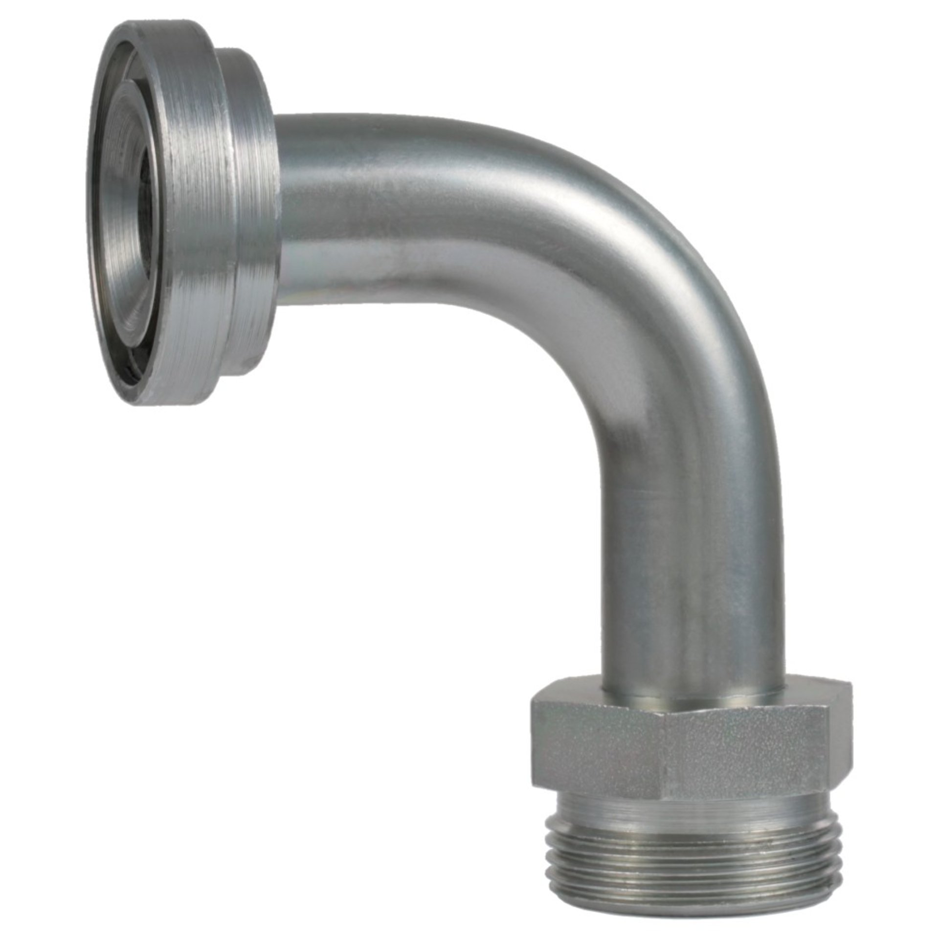 90° SAE-Flanschadapter 3.000 psi