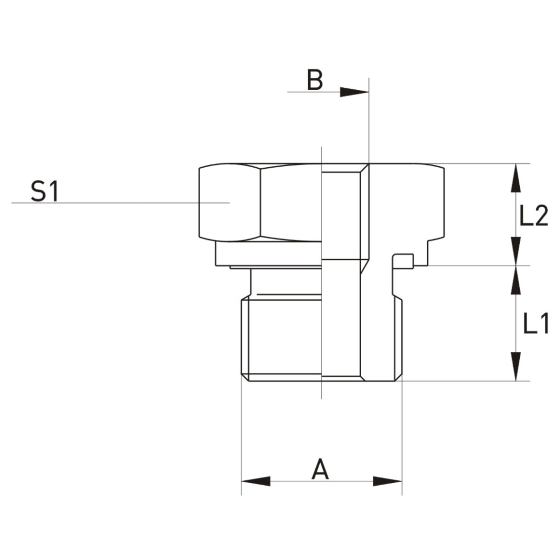 RI-ED Gewindereduzierung
