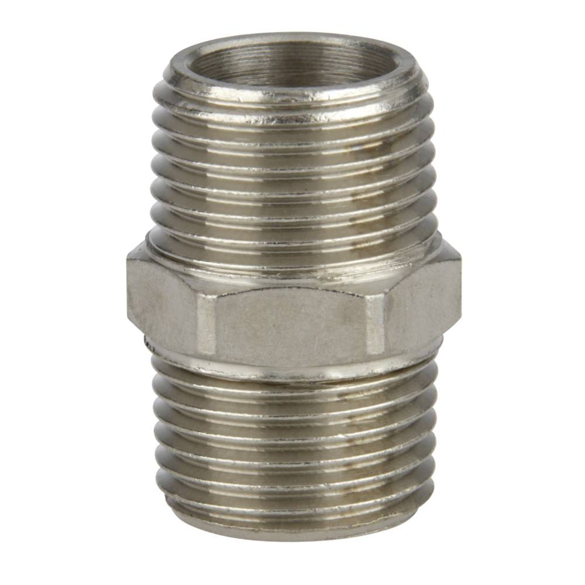 Messing-Doppelstutzen konisch Typ MV-DST