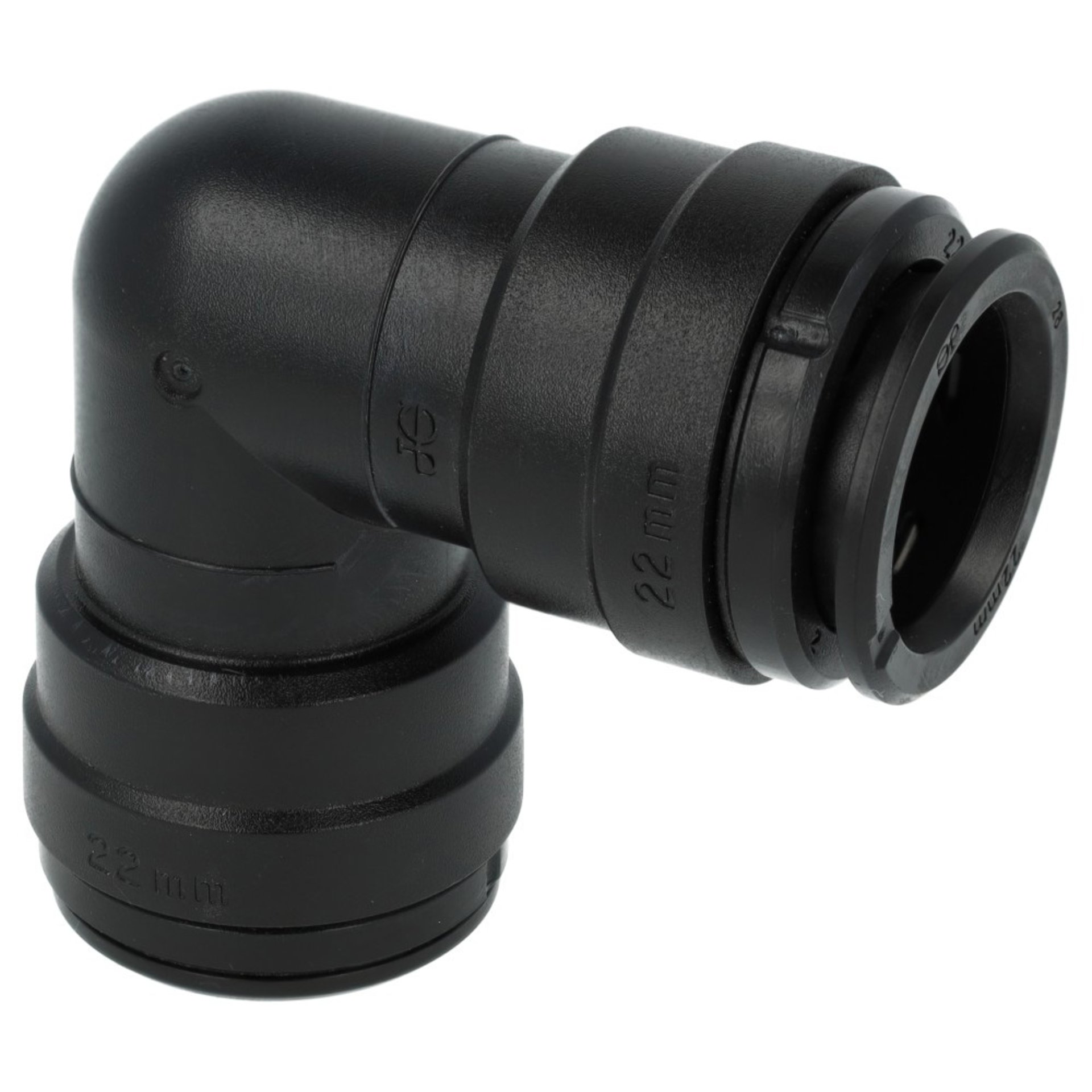 Winkel-Steckverbinder für PA-Rohr Typ WST