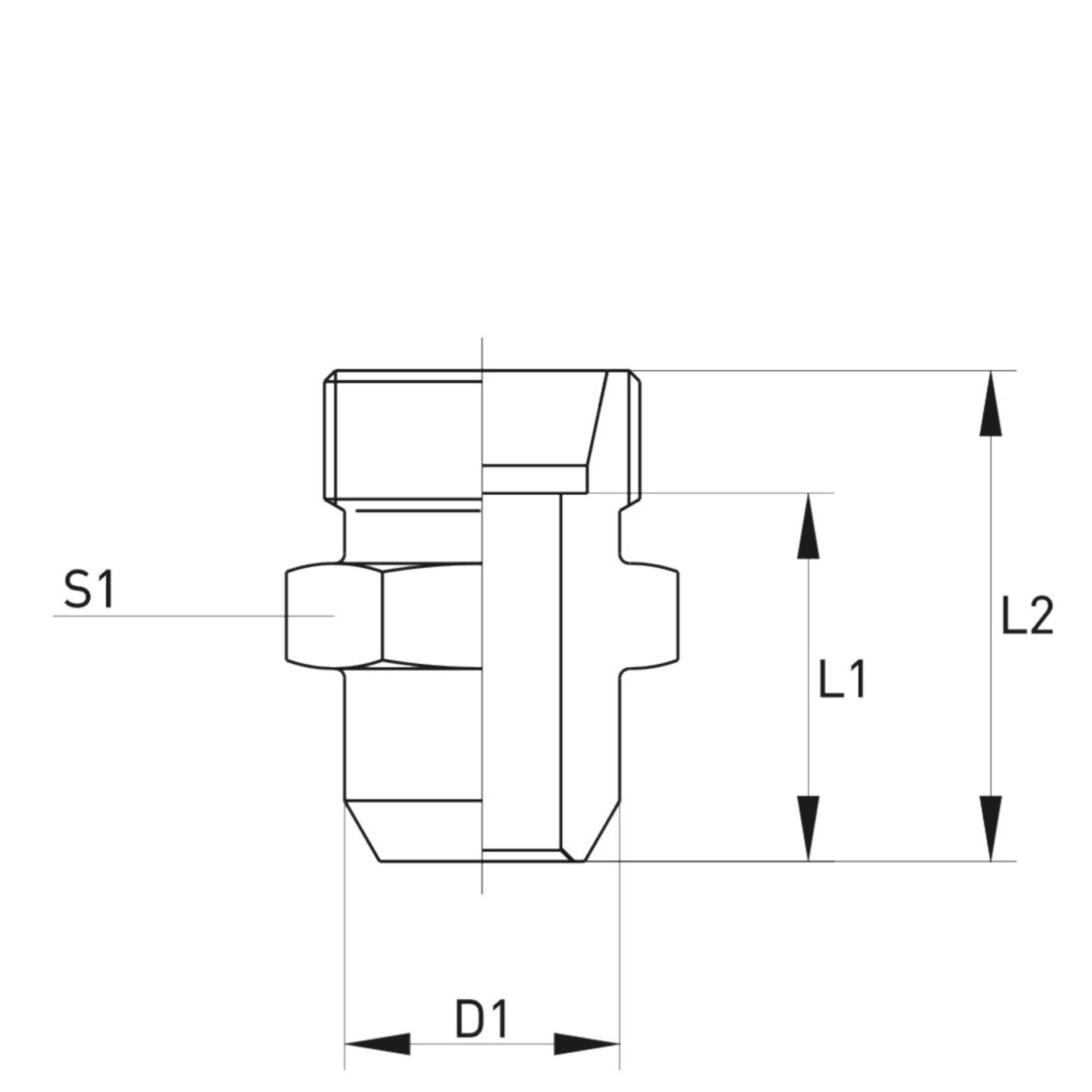 XAS Anschweißstutzen