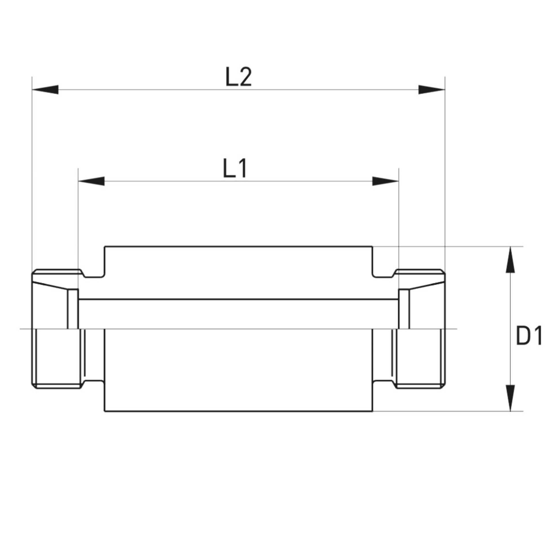 XESV Einschweiss-Schottstutzen