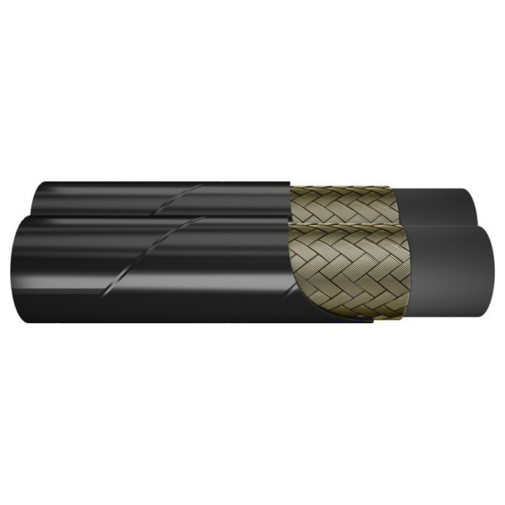 1SC LongLife Zwillings-Hydraulikschlauch EN 857