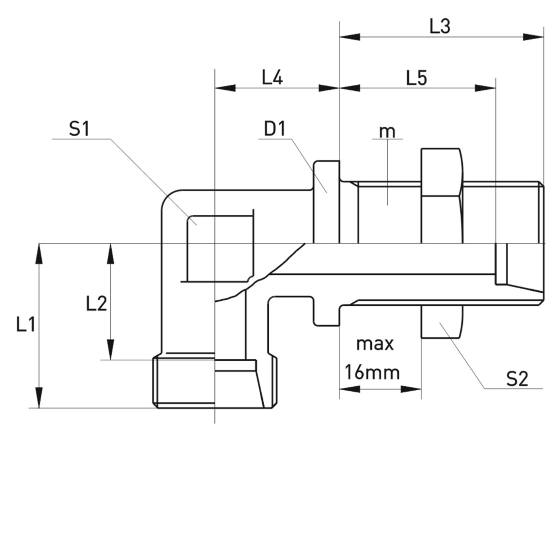 XWSV Winkel-Schottstutzen